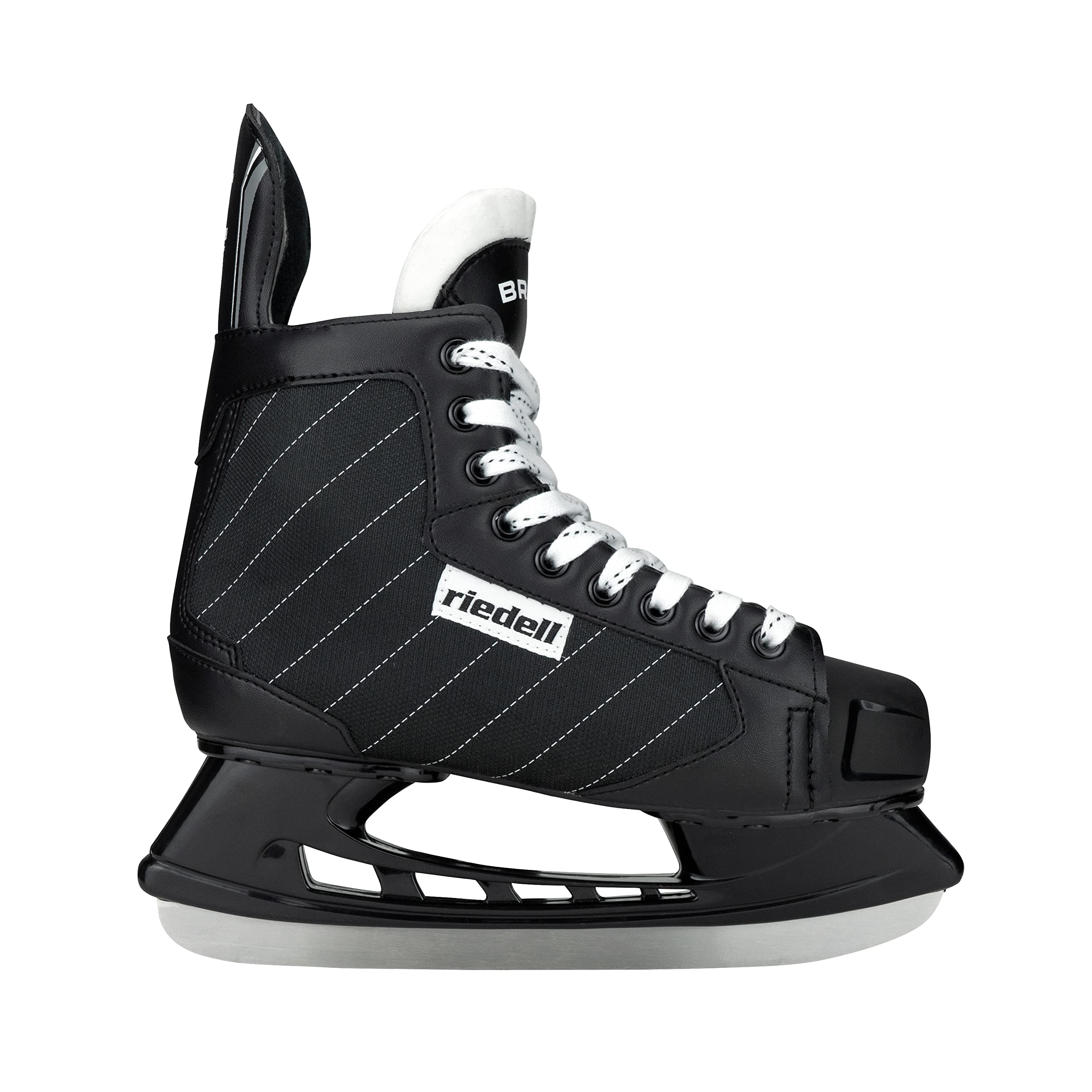 Riedell Bruin Ice Skates - Durable, Comfortable Ice Hockey Skates for Men and Women with Rugged Foam-Padded Uppers and Stainless Steel Blades - Image 3