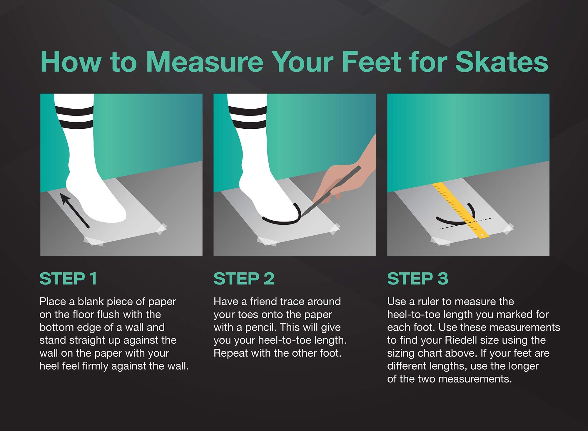 Riedell Dart Roller Skates for Men and Women - Colorful, Ultra-Durable Speed Skate with Precision Fit and Matching Color Wheels, Roller Skates - Image 3