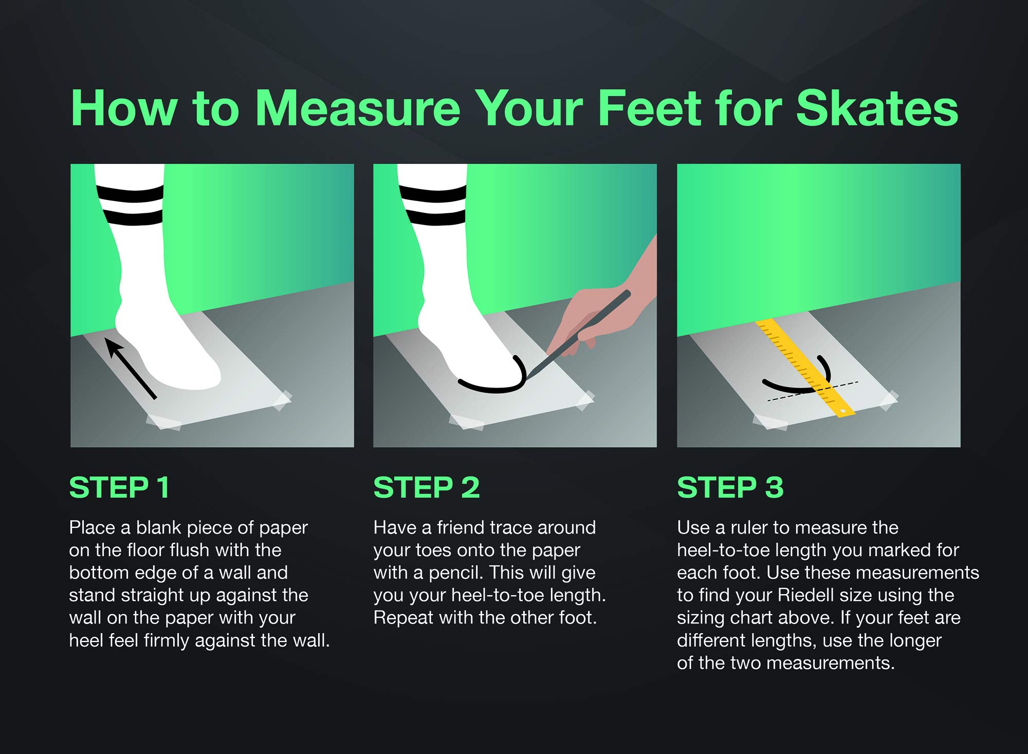 Riedell Dart Roller Skates for Men and Women - Colorful, Ultra-Durable Speed Skate with Precision Fit and Matching Color Wheels, Roller Skates - Image 3