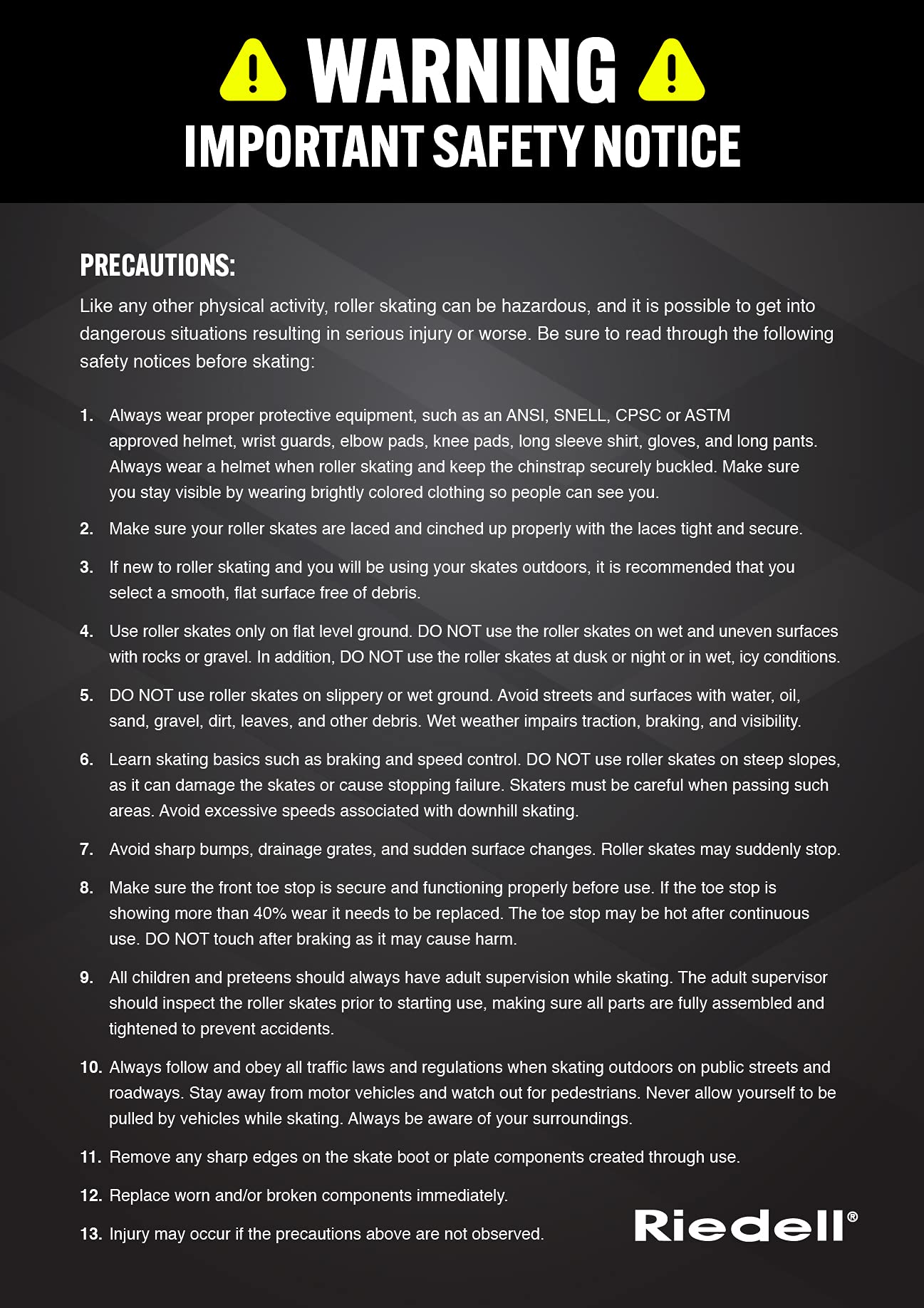 Riedell Radar Wheels Halo Roller Skate Wheels - 4 Pack of 38mm x 59mm - Image 4