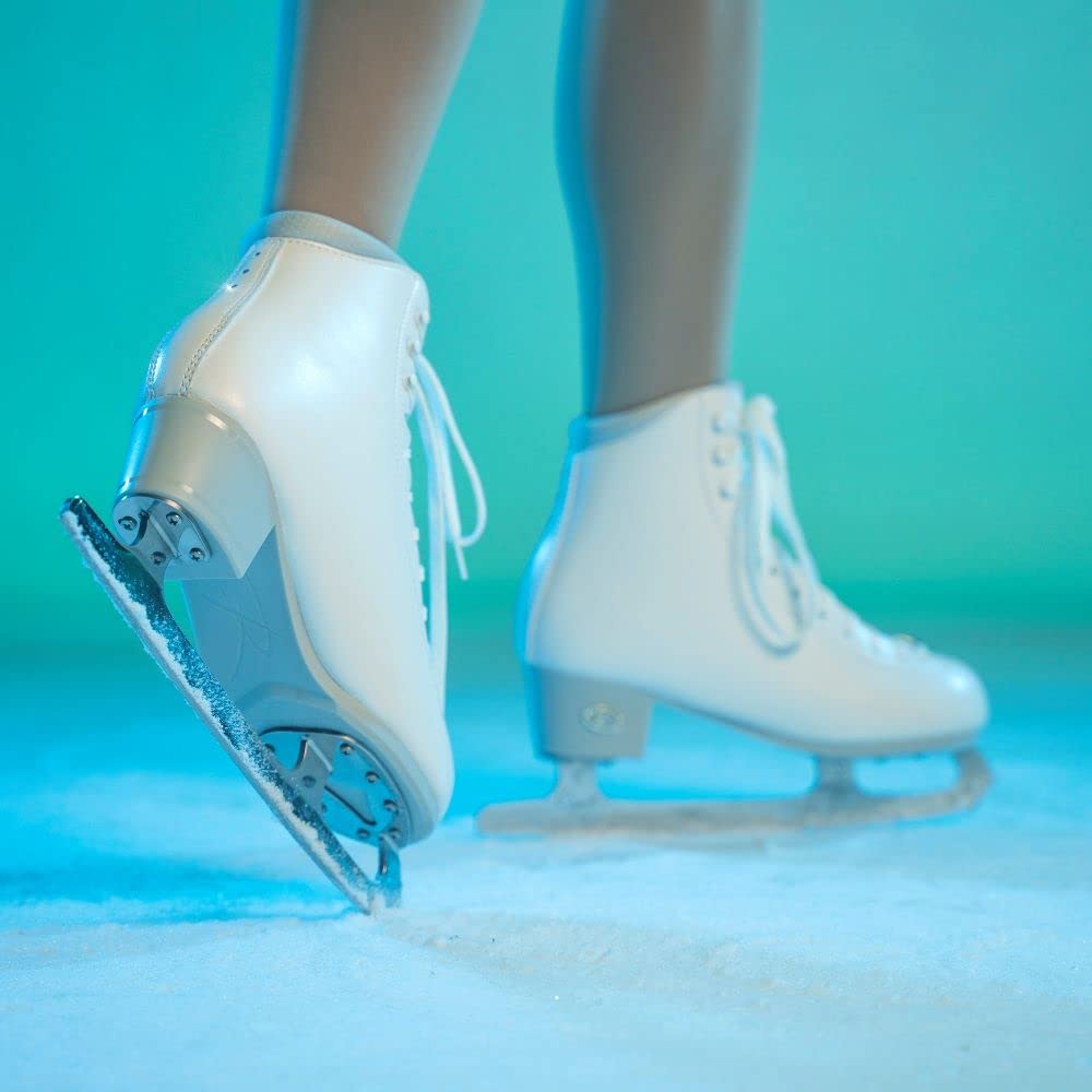 Riedell Topaz Adult Ice Skates for Women and Men - Supportive, Comfortable, Moisture-Wicking Adult Ice Skates with Stainless Steel Eclipse Capri Blade - Image 7