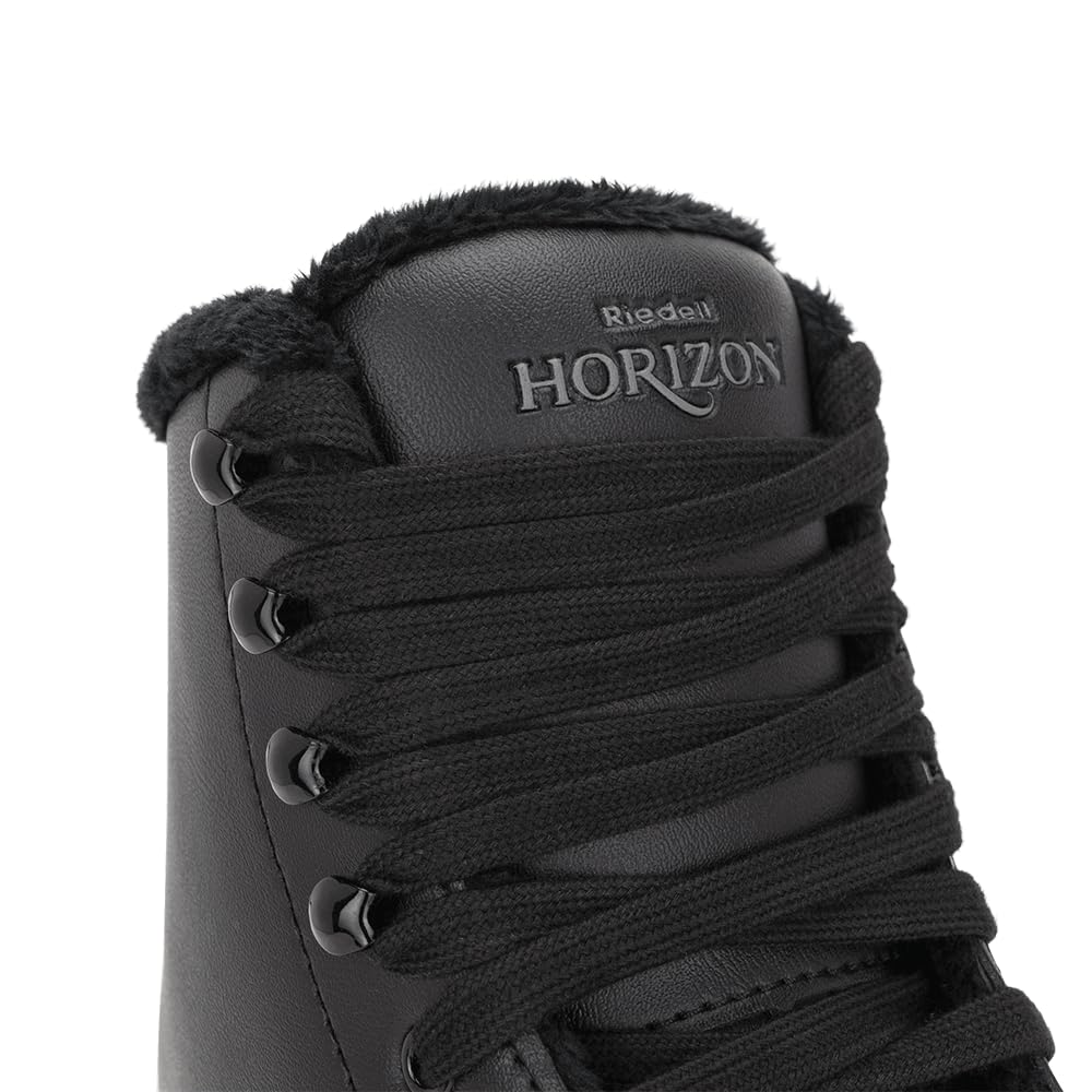 Riedell Unisex Horizon Recreational Ice Skates - Supportive Uppers with Plush Padded Lining, Smooth Stainless Steel Blades, and PVC Soles - Image 7